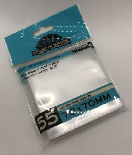 Sleeve Kings Premium Square Card Sleeves (70x70mm) - 55 Pack, -SKS-9965